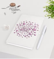 BK Gift Kişiye Özel Sevgililer Günü Beyaz Defter Kalem Seti-27