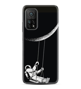 Kılıfland Xiaomi Mi 10T Pro Kılıf Silikon Resimli Kapak Moon Astronaut Stok 519