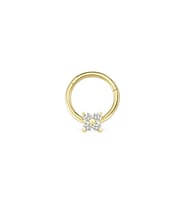 Altın Çiçek Modeli Tragus Piercing