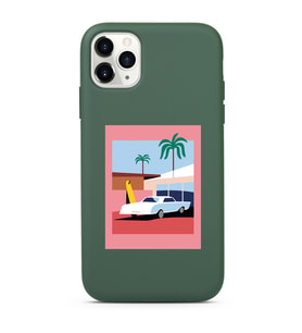 Koyu Yeşil Lansman Kılıf iPhone 11 Pro