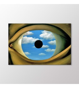 Arty Tablo The False Mirror Tablo (Karışık)