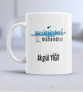 Su Ürünleri Mühendisi Kupa Bardak