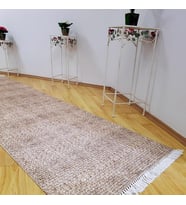 YOLLUK KİLİM HALI MODELİ-MODERN DESENLİ İNCE KAYMAZ TABANLI YOLLUK 