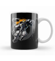 Overwatch One Fanart Reinhardt Kupa Bardak Porselen