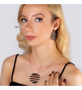 Gümüş Zirkon Taşlı Retro Tasarım Günlük Abiye Tasarım Set