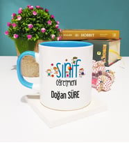 Sınıf Öğretmeni Kupa Bardak Mavi