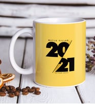 BK Gift Kişiye Özel 2024 Mutlu Yıllar Beyaz Kupa Bardak-9