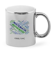 BK Gift Kişiye Özel Mesleki Matematik Mühendisi Krom Kupa Bardak  1