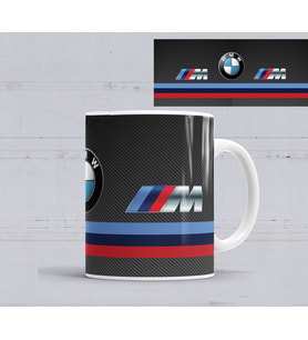 Bmw M Power Carbon Kupa Bardak Porselen