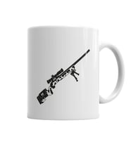 Airsoft Sniper Arte Preta Kupa Bardak Porselen
