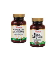 Balen 2'li Set Balen V3 Gotu Kola At Kestanesi Üzüm Çekirdeği Kapsül + Hayıt Meyvesi Kapsül (Haki)
