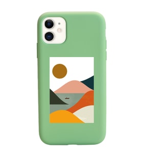 Yeşil Lansman Telefon Kılıfı Iphone 11