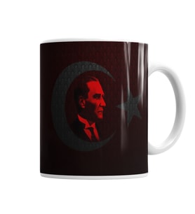 Atatürk  Kupa  Bardak Porselen
