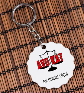 Avukat Anahtarlık