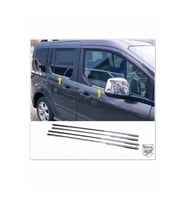 Ford Connect Krom Cam Çıtası 4 prç. 2014-2021 Paslanmaz Çelik