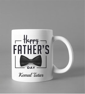 Kişiye Özel Happy Father's Day Kupası