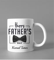 Kişiye Özel Happy Father's Day Kupası