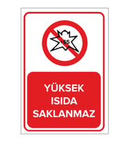 MIGNATIS - Yüksek Isıda Saklanmaz Levhası - Sac Malzeme 25x35cm