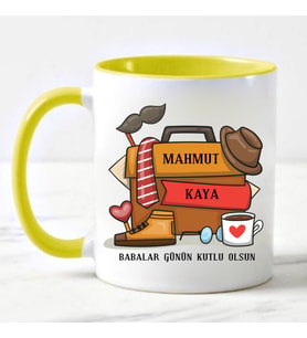 Baba Kupa Bardağı Sarı