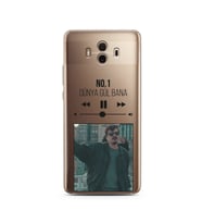 No.1 Mp3 Tasarımlı Süper Şeffaf Silikon Telefon Kılıfı Huawei Mate 10 Pro