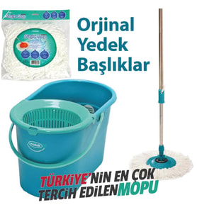 MOTEK FİXMOP MIKROFİBER TEMİZLİK SETİ 4 BAŞLIKLI