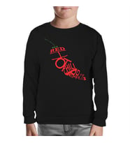 Red Hot Chili Peppers - The Pepper Siyah Çocuk Sweatshirt