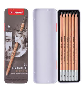 Bruynzeel Expression Graphite Dereceli Kalem 6lı Set