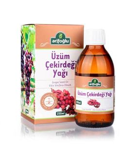 Arifoğlu Üzüm Çekirdeği Yağı Soğuk Sıkım 250ml