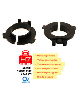 VM POLO Tiguan Skoda Octavia H7Led Xenon Ampul Sabitleyici Aparat