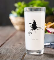 BK Gift Kişiye Özel Atatürk Temalı Rakı Bardağı-27 (Beyaz)