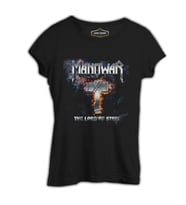 Manowar - Lord of Steel Siyah Kadın Tshirt