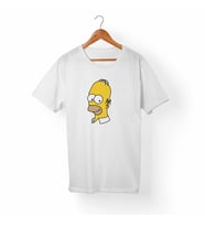 The Simpsons Beyaz Tişört
