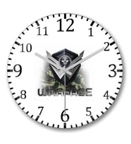 Warface Duvar Saati Bombeli Gercek Cam