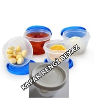 Moonstar Mıcro Gıda Saklama Kabı 4x175 ML MIC-410 (Beyaz)
