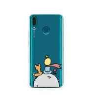 Küçük Prens Tasarım Süper Şeffaf Silikon Telefon Kılıfı Huawei Y9 2019