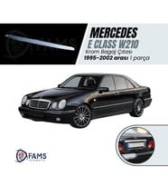 Mercedes E Class W210 Krom Bagaj Çıtası 1995-2002 Arası Uyumlu P.Çelik Sedan