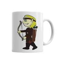 Elfo Cartoon Kupa Bardak Porselen