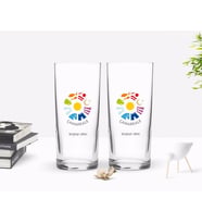 BK Gift Kişiye Özel Renkli Baskılı Çanakkale Tasarımlı Turistik İkili Rakı Bardağı Seti-1 (Beyaz)
