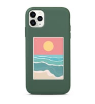 Koyu Yeşil Lansman Kılıf iPhone 11 Pro