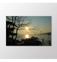 Arty Tablo Boğaz Köprüsü Tablo (Karışık)