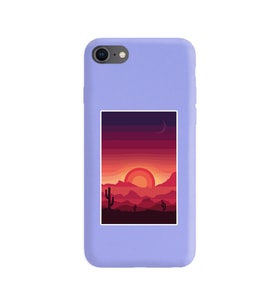 Mor Lansman Kılıf iPhone 7