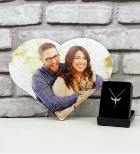 kalp puzzle Melek  Kolye