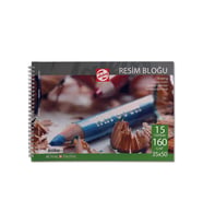 Talens Resim Bloğu Spiralli 160 g 35x50 15 Yaprak