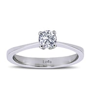 Lova F Renk 0,34 Karat Pırlanta Tektaş Yüzük - 1030063