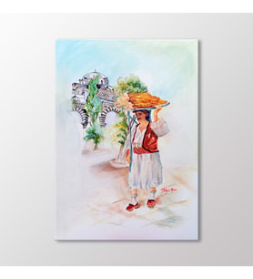Arty Tablo Simitçi Tablo (Karışık)