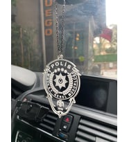 Polis Dikiz Ayna Süsü , Polis Logolu Dikiz Ayna Süsü