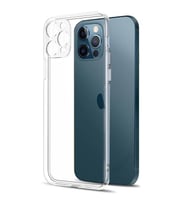 Apple iPhone 12 Pro Kamera Korumalı Şeffaf Silikon Kılıf