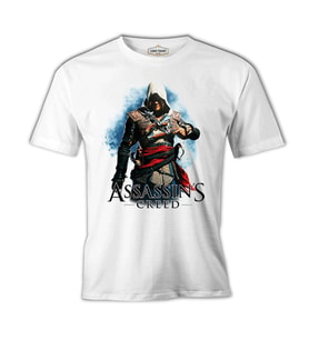 Assassin's Creed Beyaz Erkek Tshirt