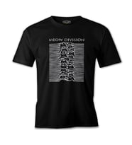 Meow Division Siyah Erkek Tshirt