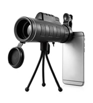 Monoküler Teleskop HD Dürbün BAK4 40x60 Tripod Telefon Klip